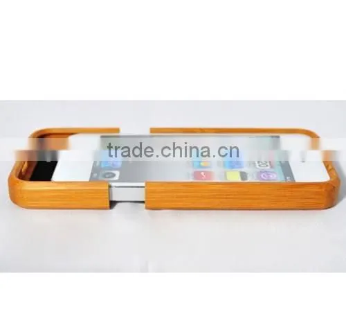Natural Handmade Bamboo Phone Case for iphone 5