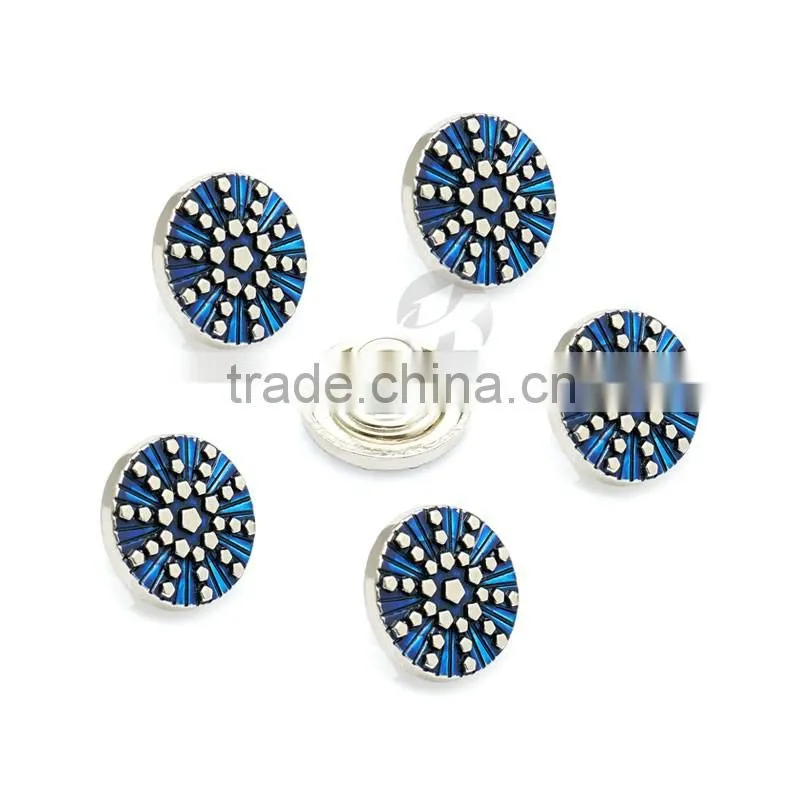 Zinc Alloy Remove Custom Metal Jacket Buttons