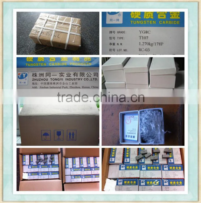 tungsten carbide sheet metal by Zhuzhou manufacturer