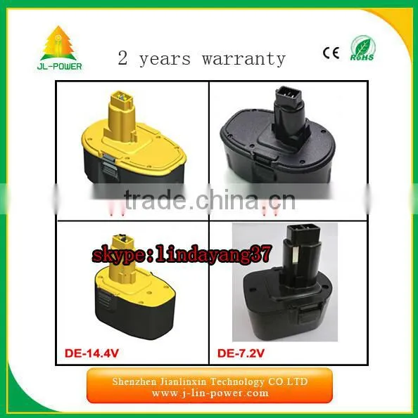 Dewalt18v 3000mah battery replacement for dewalt DC9096