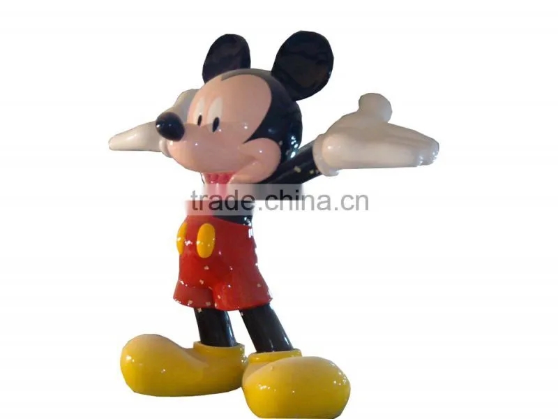 resin cartoon mice statue