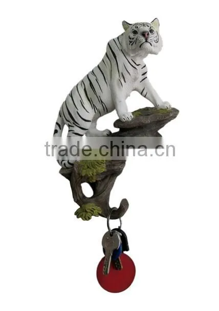 Resin animal figurines 3d decorative heads