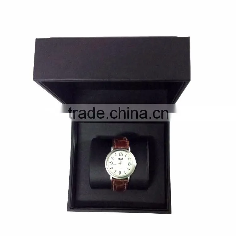 Luxury Black Wooden Watch Box & Watch Case For Men.