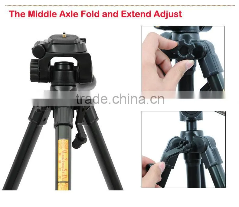 QZSD Q-111 Digital Camera Light Support Portable Fishing Lightweight Tripod