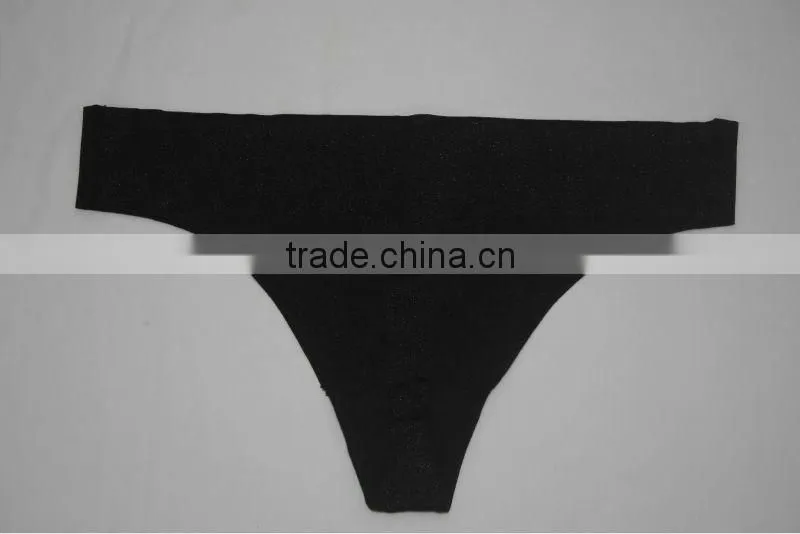2014 Sexy Ladies Laser Cut Seamless G String Bikini