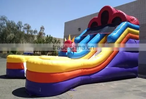 buy giant inflatable water slides dual lanes for kids and adults