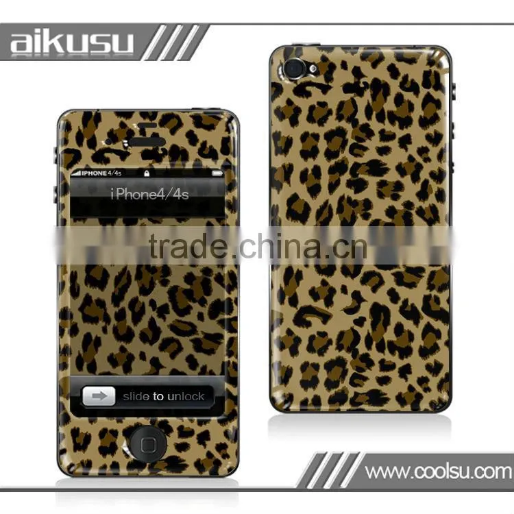 show new style!! 3m dome sticker for iphone 4 4s