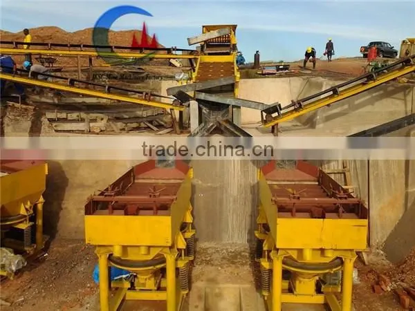 alluvial coltan concentration machine jig separator for coltan process plant