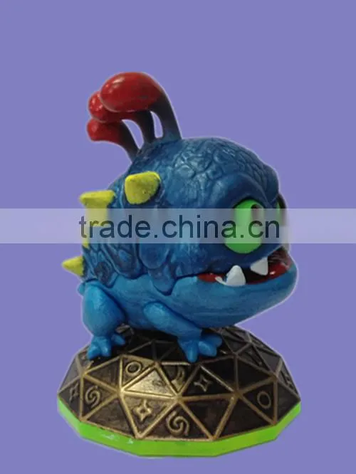 custom plastic lovely fish cartoon animal figurine