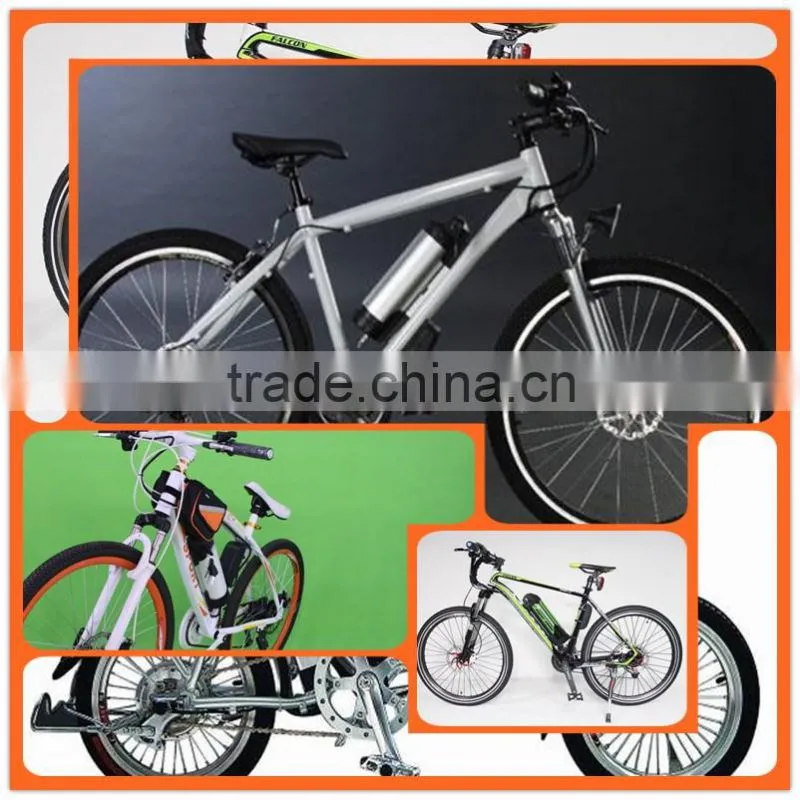 CE, RoHS approved high power bottle lithium battery, 36V10ah for electrical bicycles and scooters, assembly via 18650 cells
