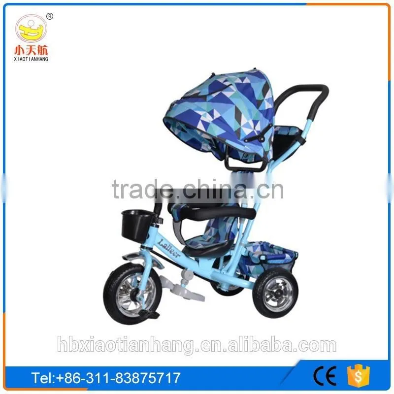 2016 hot selling pusher three wheel baby walker for big babies