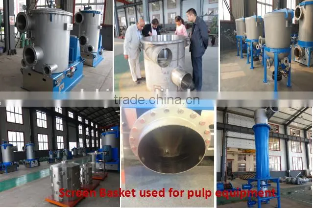 Pulp Equipment Component/ Screen Cylinder Used for Vertical Screen