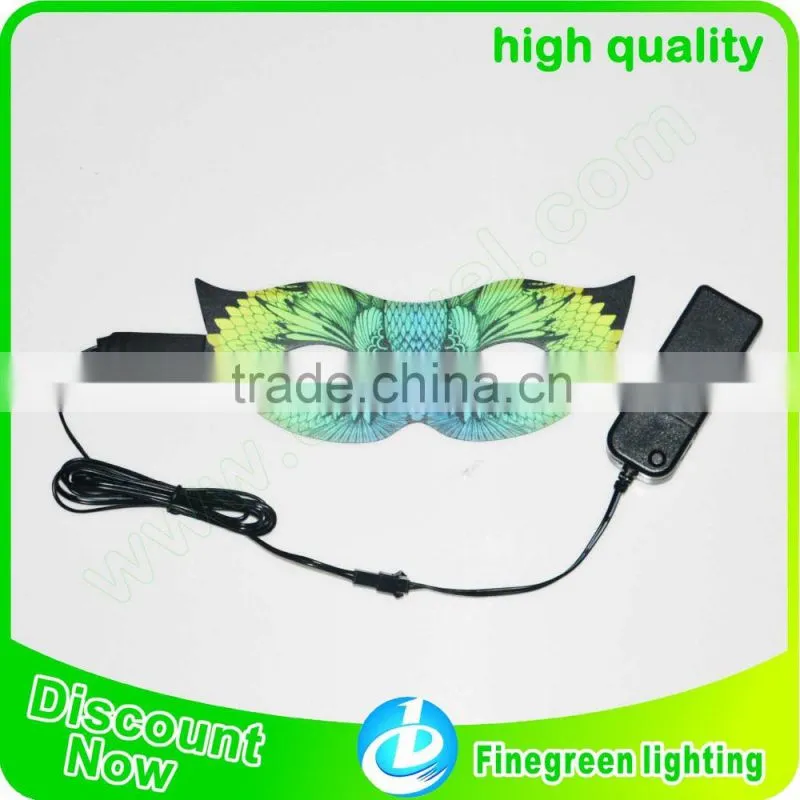 led flashing party mask,led mask,light up mask
