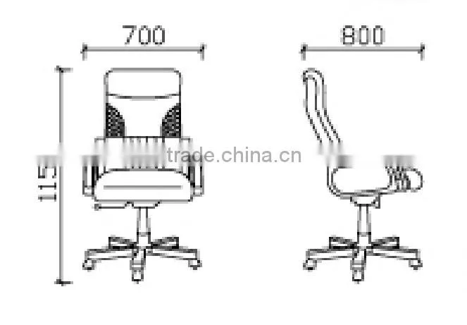 Headrest for office chair racing with back support cushion GZH-SJ1069H