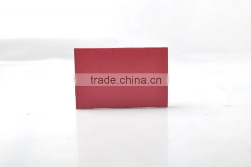 name badge leather badge rfid holder leather wallet