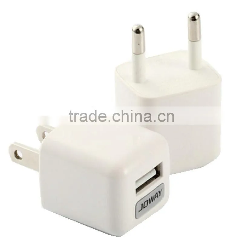 usb port wall charger for iphone with RoHs CE FCC
