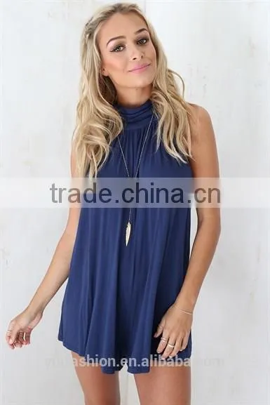 2015 Maiden Playsuit - Navy jumpsuit shorts adult short jumpsuit