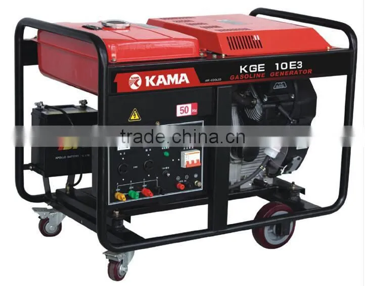 KAMA gasoline generator set three phase 16Hp/18.6Hp 50Hz/60Hz for sale