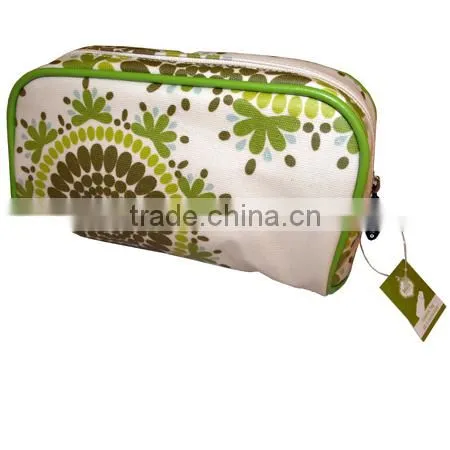 printing cotton toiletry cosmetic bag sets