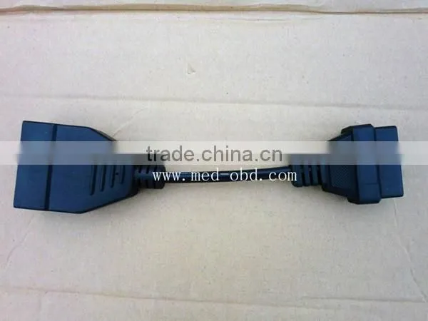 OBD 16P FEMALE for GM 12P (OBD2 16pin for daewoo ) OBD2 Adapter