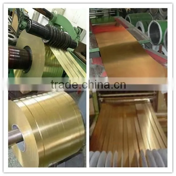 H65 yellow brass strips