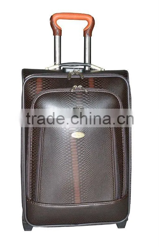 leather man's briefcase with shoulder strap