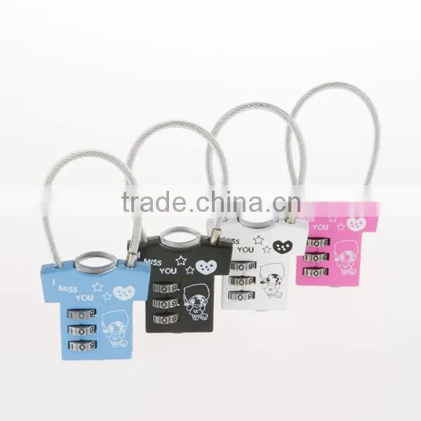 2015 New Products Clothes Shape Child Combination Lock
