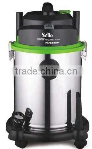 20L/25L/30L Wet And Dry And Blow Industrial Vacuum Cleaner
