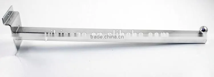 Supermarket display metal brackets heavy duty square tube hooks