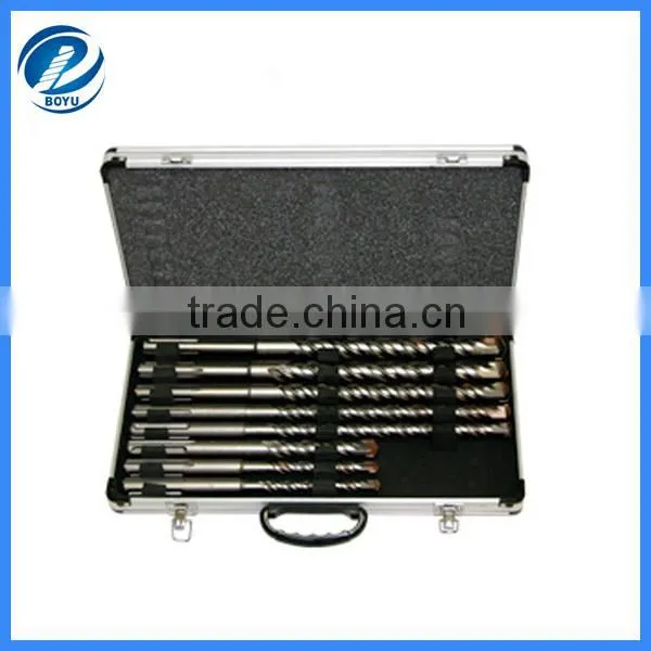 Plus shank SDS hammer drill bits sand blasted