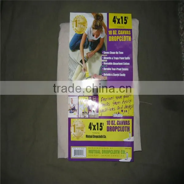 Canvas Drop Cloth cotton canavs drop cloth