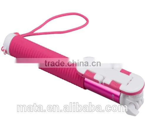 Portable Extendable Monopod Handheld Selfie Stick with Bluetooth Selfie Sticks