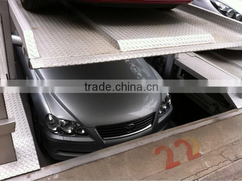 underground steel structure car parking garage