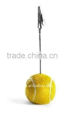 baseball & ball shape paper clip/memo clip