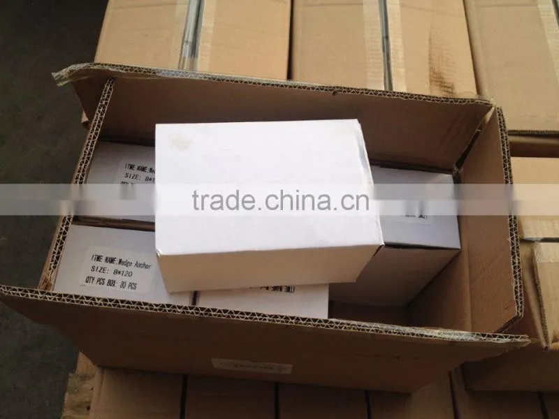 With high quality and good price M8 wedge anchorbolt factory