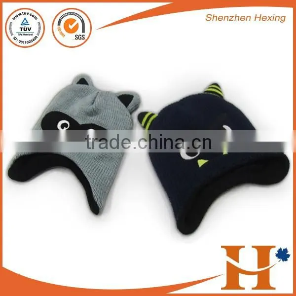 Customize high quality knit hat acrylic