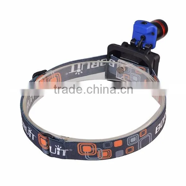 High quality ce rohs 240 lumen 3w zoom rechargeable q5 headlamp