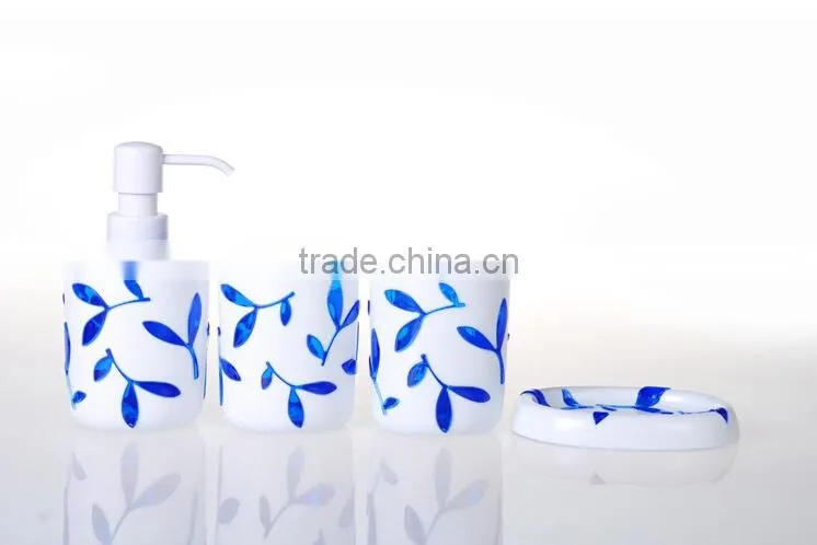 2016 Good Quality Blue Plastic Toilet Brush Novelty Toilet Brush