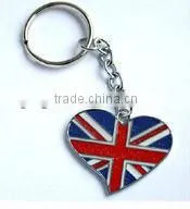 Country flag keychain famous country symbol logo keychain