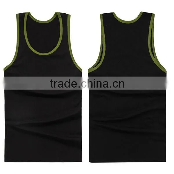 Hot Sale! 2014 New Fashion Design Casual Blank Blank Man Vest (lyt-04000195)