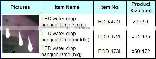 Colored Ceiling Lamp BCD-471L with Light Color Change