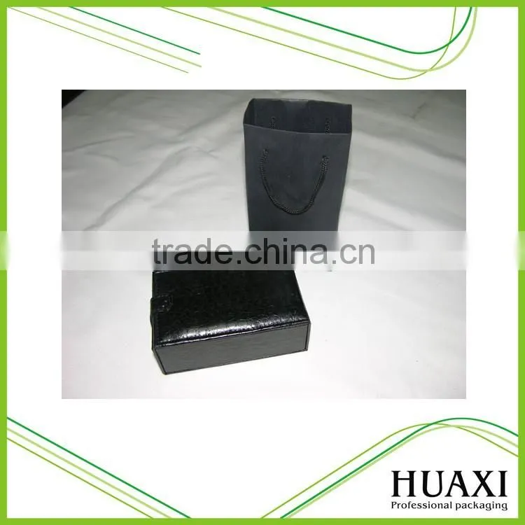 Huaxin column round paper gift window box with silk ribbon