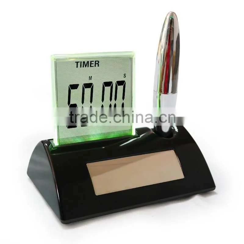 promotion gift touch in led screen office digital alarm clock