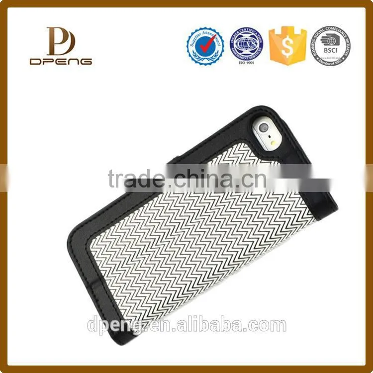2015 new products flip leather case for iphone 5s import from China