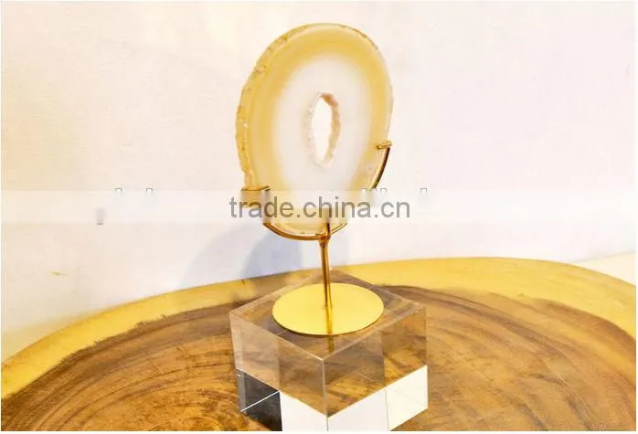 High quality agate bullet, cross handicraft ornaments
