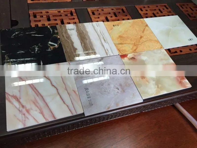 PVC imitation marble PVC UV marble sheet UV coated sheet
