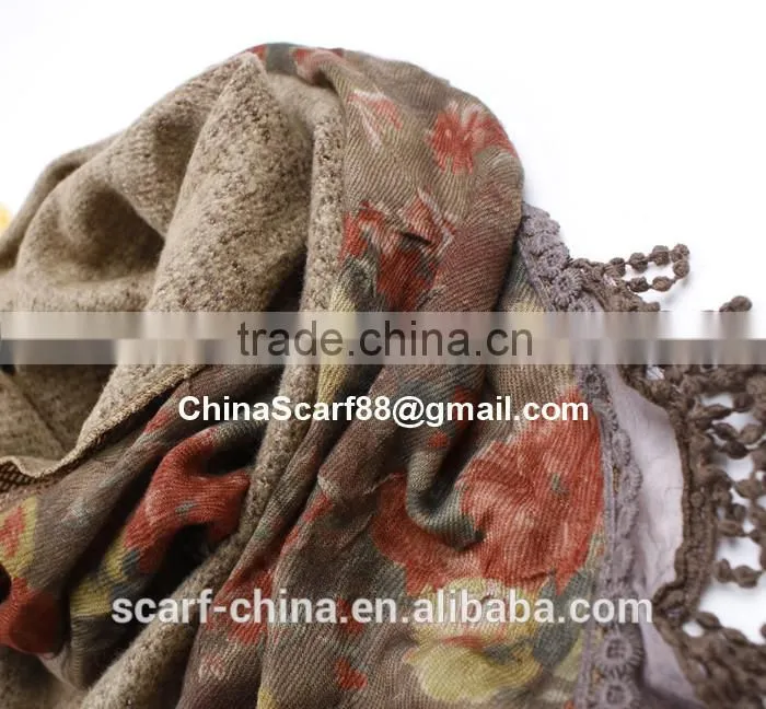 Womens romantic scarves