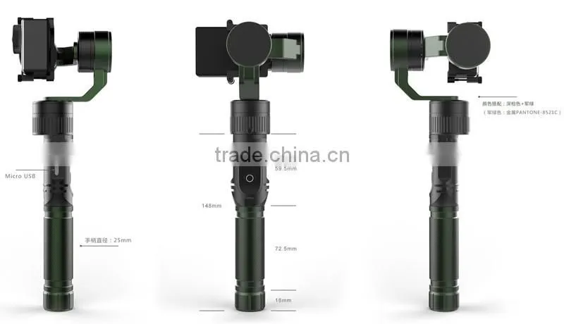 Handheld Steady 3 Axis Brushless Gimbal Portable Self-stable Selfie For Photo shooting