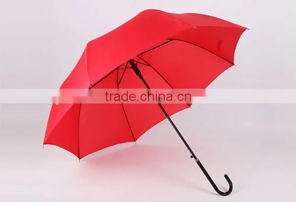 Frill Edging Ladies Long Umbrella with Stripe Printing