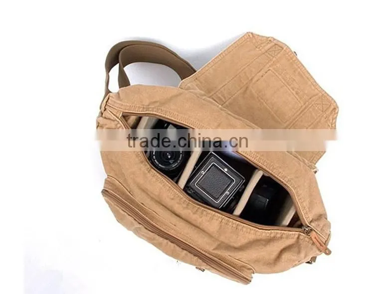 High quality CANVAS camera bags for men in china manufacturer & Hot selling